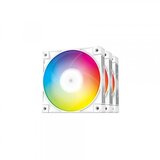 DeepCool ventilator za ohišje fc120 3 v 1 rgb pwm 120mm, 3 pack bela Cene
