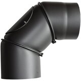 Fischer cevno koleno za peč (150 mm, kot kolena: 0–90°, debelina stene: 2 mm, lito siva) cene
