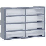 vidaXL Organizator s 8 velikih ladica 52 x 16 x 37 cm | shoptok.hr