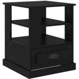  Noćni ormar Crni hrast 50 x 50 x 60 cm Konstruirano drvo | shoptok.hr