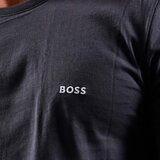 Boss Cotton Basic T-Shirt Charcoal Grey Siva | shoptok.hr