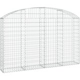  Gabionska košara s lukom 200x30x120/140 cm pocinčano željezo | Eponuda.com