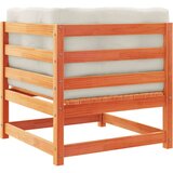  9-dijelni set vrtnih sofa s jastucima voštano smeđi od borovine | shoptok.hr