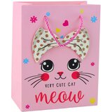  Paper Gift Bag Kittens Glitter Pink 23 x 18 x 10.5 cm | Shoptok.si