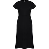 Trendyol Curve Black A-Line Maxi Woven Dress Cene