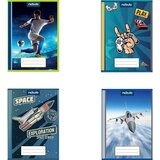 NEBULO Navlaka za bilježnicu s papirnim umetkom, atraktivnim uzorkom, A5, pakiranje od 10 kom. Cijene