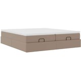  Okvir kreveta s madracima cappuccina 200x200 cm umjetna koža | shoptok.hr