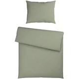 POSTELJNINA 140/200 cm flanela zelena