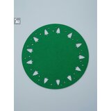 Sinsay Okrugli božićni podmetač za stol s ažurnim božićnim drvcima 2 pack Slike