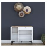 Hanah home JE194 - 3803 WalnutWhite Coffee Stand | ePonuda.com