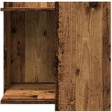 vidaXL Kutija za mačji pijesak boja drva 53x53x51 cm konstruirano drvo | shoptok.hr