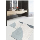 Mila Home Sive/krem od samta kupaonske prostirke u setu 2 kom 60x100 cm Abstract Shapes – | shoptok.hr