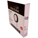 Ferotehna led rasvjeta nadgradni panel 18 w 1710 lm, dip 3000/4000/6500K IP20 o crni | shoptok.hr