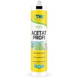 TEKASIL Silikonska masa TKK Tekasil Acetat Profi (300 ml, črna) | Shoptok.si