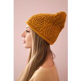 Kesi Women's cap Leaves K245 mustard | shoptok.hr