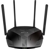 Mercusys MR80X AX3000 Dual-Band Wi-Fi 6 Router, 574 Mbps at 2.4 GHz + 2402 Mbps at 5 GHz, 4× Fixed External... | Eponuda.ba