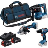 Bosch set 18V (3 alata) - GSB + GWS + GBH + 3x GBA 5.0 Ah + GAL 12V/18V-80 0615A500AH | Eponuda.com