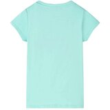  Dječja majica svijetla boja mente | shoptok.hr