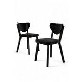 Hanah home set stolica (6 komada) arfe black | ePonuda.com