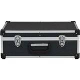 vidaXL Kovček za orodje 46x33x16 cm črn aluminij | Shoptok.si