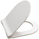Gepard sanitary wc daska 44,7x37 cm duroplast,soft close, okov c9, sc, bijela d shape | shoptok.hr