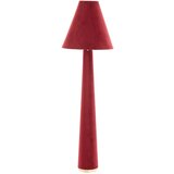 Light & Living Crvena stojeća svjetiljka s tekstilnim sjenilom (visina 168 cm) Devia – | shoptok.hr