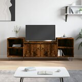 vidaXL TV omarica dimljen hrast 160x35x55 cm inženirski les Cene