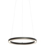 QAZQA Professional Visilna svetilka črna 40 cm s priloženimi LED lučmi, ki se zatemnijo v 3 korakih - Girello | Shoptok.si