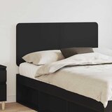vidaXL uzglavlje s uzglavljem crni hrast 120 cm konstruirano drvo | shoptok.hr