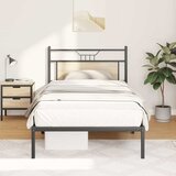 Maison Chic Posteljni okvir - Enojna postelja - Postelja za odrasle brez vzmetnice sonoma hrast 107x203 cm inž. les-J12411, (21761546) | Shoptok.si