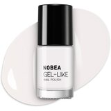 NOBEA Day-to-Day Gel-like Nail Polish lak za nohte z gel učinkom odtenek Snow white #N57 6 ml | Shoptok.si