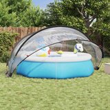  Paviljon za bazen Transparentno 405 x 405 x 192 cm PVC, (5000207898) | Shoptok.si