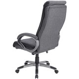 XORA pisarniški stol kovina, umetna masa, tekstil siva, temno siva | Shoptok.si