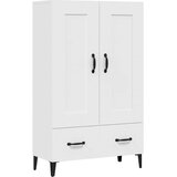  Visoka omarica bela 70x31x115 cm inženirski les, (20653968) | Shoptok.si