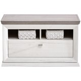 Hom`in GARDEROBNA KLOP siva, bela | Shoptok.si