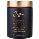 Altom design posuda za kavu crna sa zlatnim poklopcem Coffee 11x11x15 cm 0204018430 | shoptok.hr