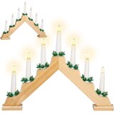  Springos® Ukrasni LED svijećnjak - Toplo Bijela | shoptok.hr