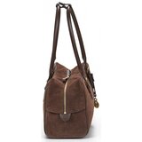 Polo Ralph Lauren Torbice za na ramo MARCY ZIP SATCHEL LARGE Kostanjeva | Shoptok.si