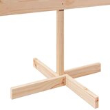 vidaXL Drveno ukrasno božićno drvce 150 cm masivno drvo | shoptok.hr