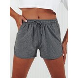 DStreet Dresowe spodenki damskie GO SPORT ciemnoszare | Shoptok.si