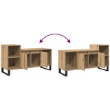 TV ormarić Artisan hrast 100x35x55 cm izrađeno drvo | shoptok.hr