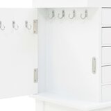  Samostojeći ormarić za nakit bijeli | Shoptok.si