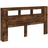  LED uzglavlje boja dimljenog hrasta 180x18,5x103,5 cm | shoptok.hr