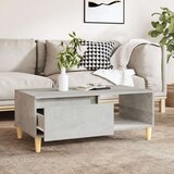 Klubska mizica betonsko siva 90x50x36,5 cm inženirski les, (20712206) | Shoptok.si