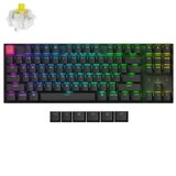 KEYCHRON tastatura K8X-B4 85% banana switch rgb black Cene