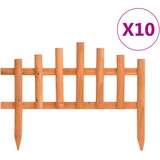  Rubnjaci za travnjak 10 kom od jelovine 4,4 m | shoptok.hr