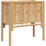  Povišena gredica Smeđa 70 x 35 x 70 cm bambus | Eponuda.com