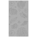 B.E.S. Sivi pamučan ručnik za plažu 70x140 cm Shell – | shoptok.hr
