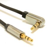 Audio kabl AUX PREMIUM 90 stepeni GEMBIRD, 3,5mm stereo to 3,5mm stereo, 1,8m, CCAP-444L-6 | Eponuda.ba
