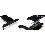 Icybox Kontroler IB-PCI208-HS, PCIe 4.0 x4 - M.2 SSD NVMe, s hladnjakom | shoptok.hr